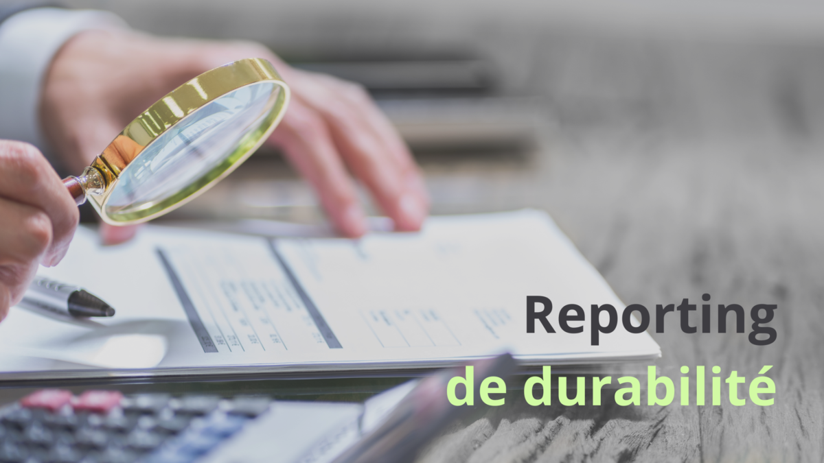 Reporting de durabilité